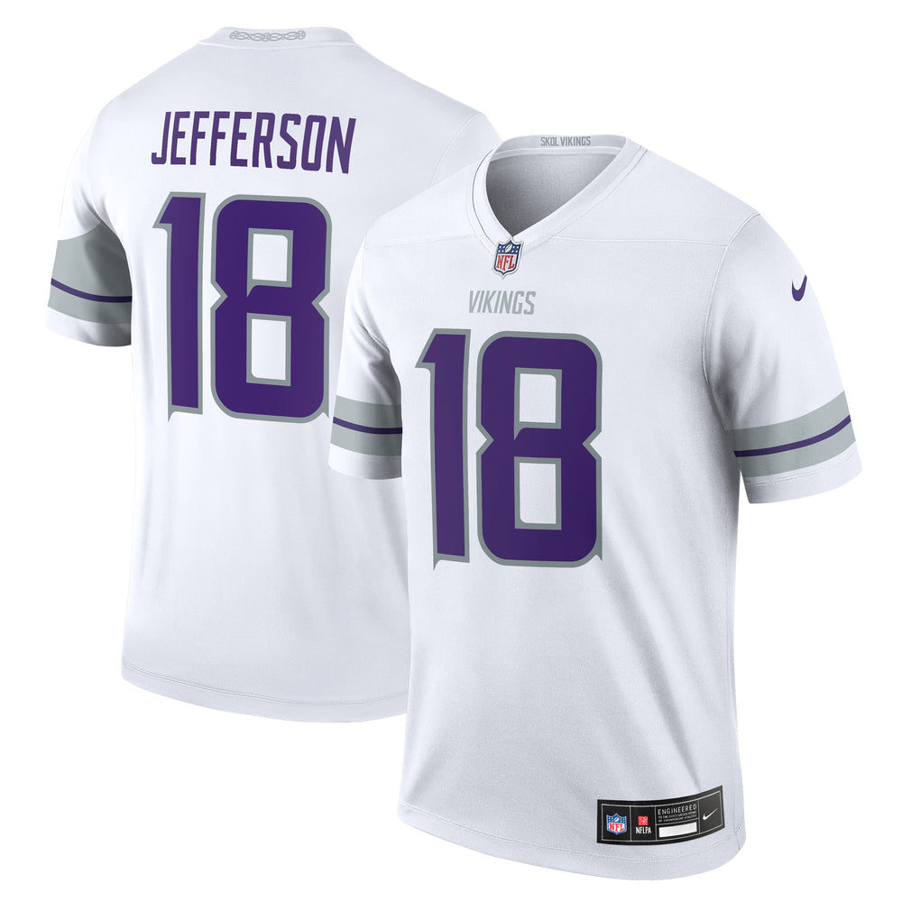 Justin Jefferson Minnesota Vikings Nike Alternate Legend Player Performance Top - 1