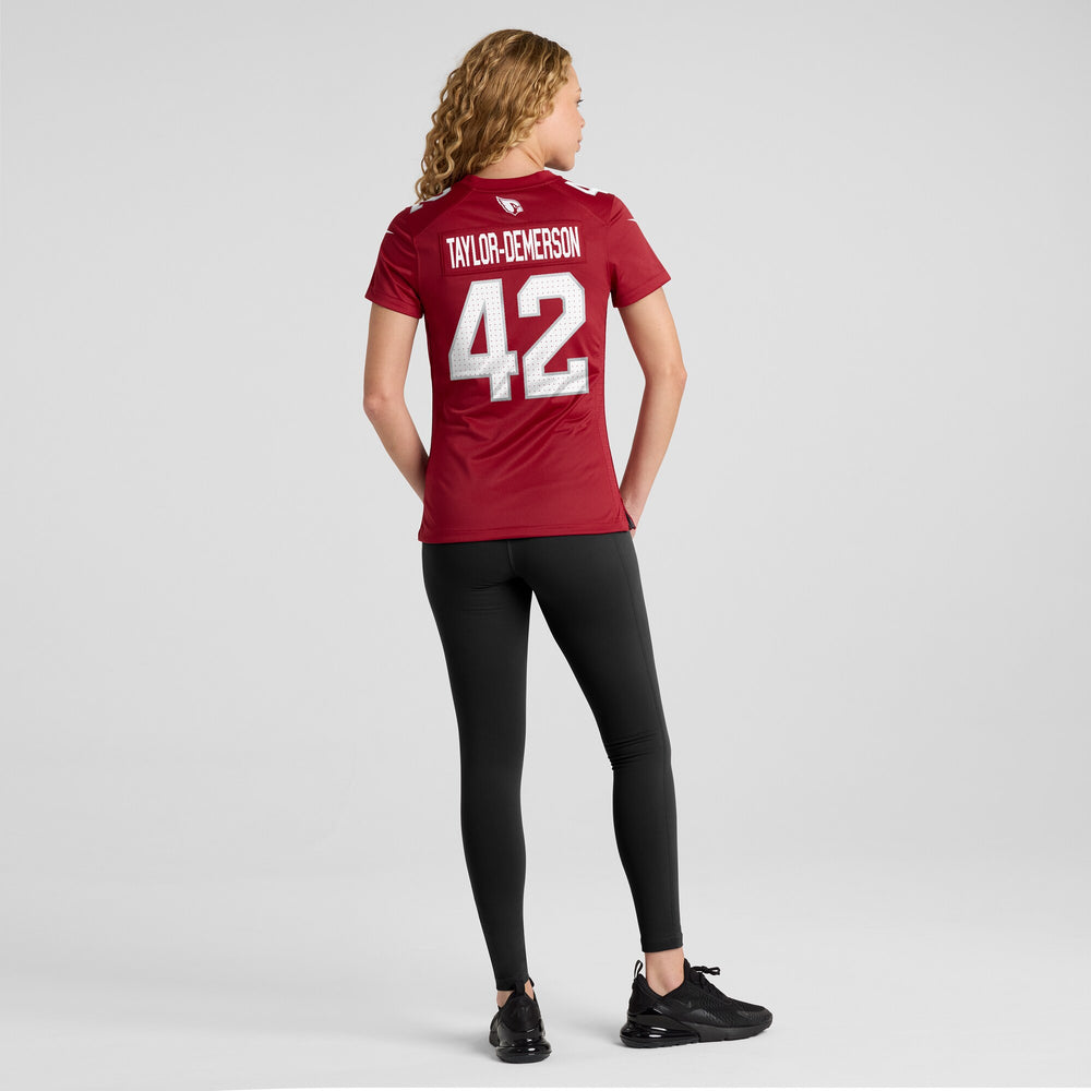 Dadrion Taylor-Demerson Arizona Cardinals Nike Women's Game Jersey - 1