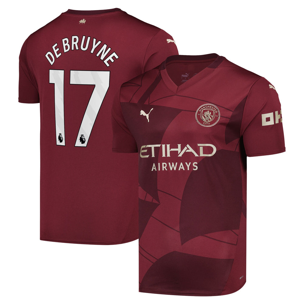 Kevin De Bruyne Manchester City Puma 2024/25 Third Replica Player Jersey - 1