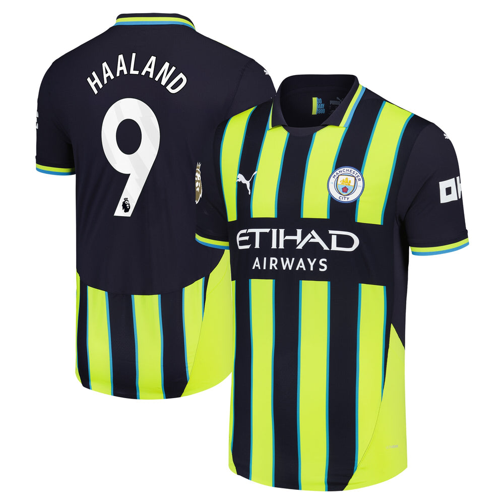 Erling Haaland Manchester City Puma 2024/25 Home Authentic Player Jersey - 1