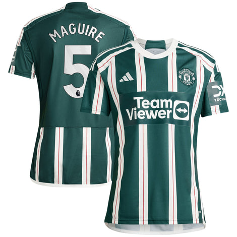 Harry Maguire Manchester United adidas 2023/24 Away Player Jersey - 1