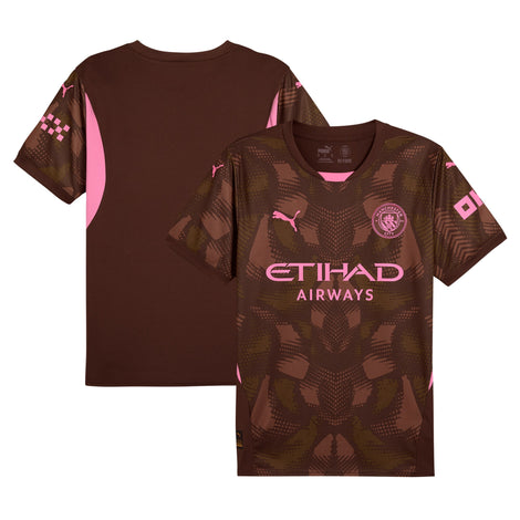 Manchester City Puma 2024/25 Replica Short Sleeve Goalkeeper Jersey - 1