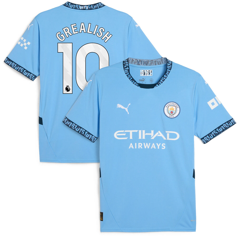 Jack Grealish Manchester City Puma 2024/25 Home Replica Player Jersey - 1