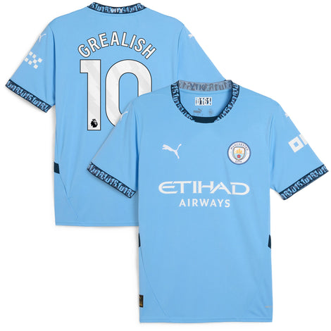 Jack Grealish Manchester City Puma 2024/25 Home Replica Player Jersey - 1