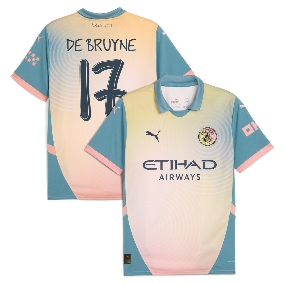 Kevin De Bruyne Manchester City Puma 2024/25 Home Replica Player Jersey - 1