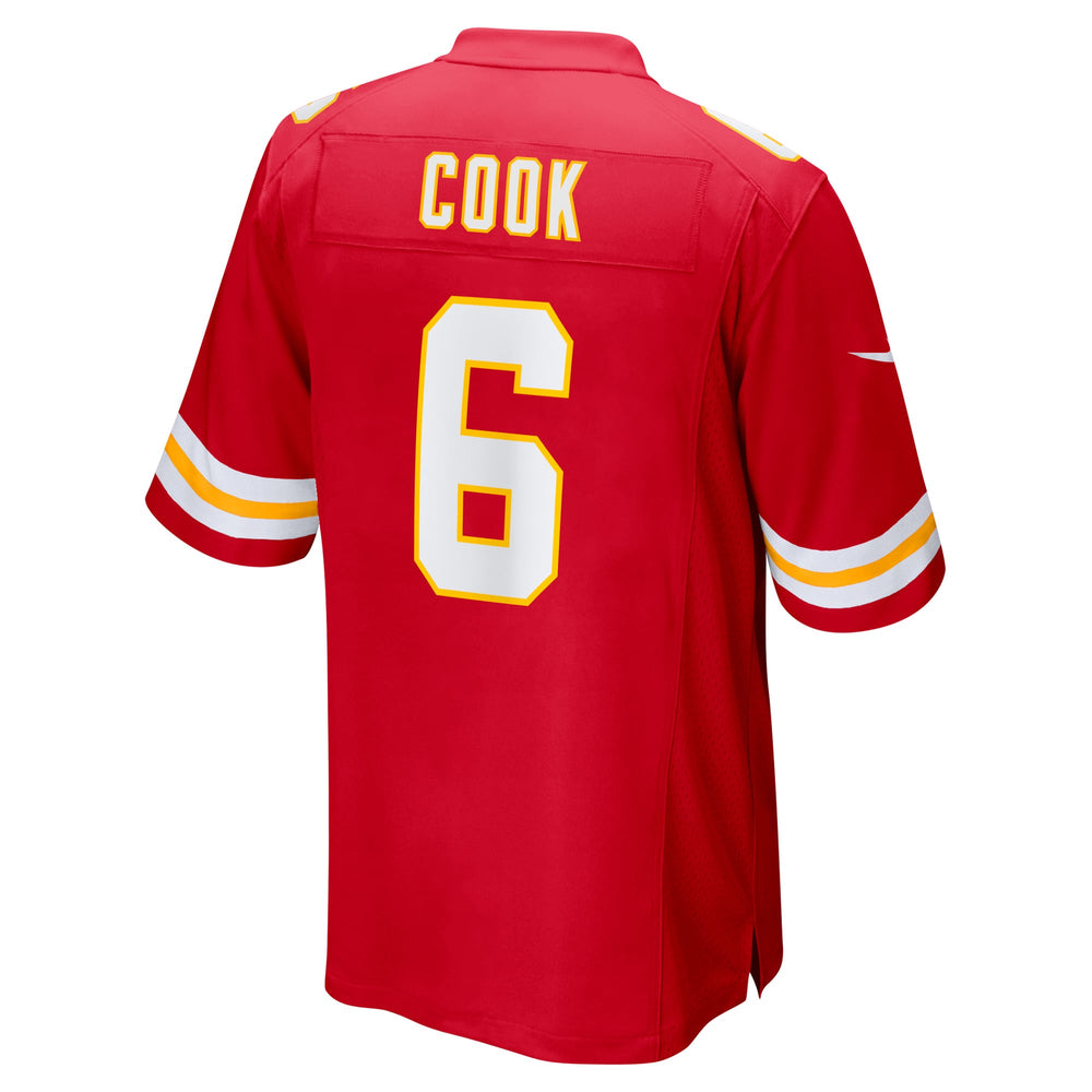 Bryan Cook Kansas City Chiefs Nike Game Player Jersey - 1