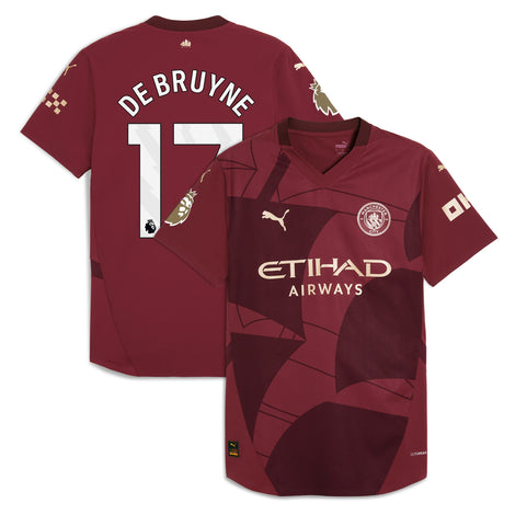 Kevin De Bruyne Manchester City Puma 2024/25 Third Authentic Player Jersey - 1