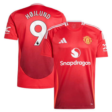 Rasmus H??lund Manchester United adidas 2024/25 Home Player Jersey - 1