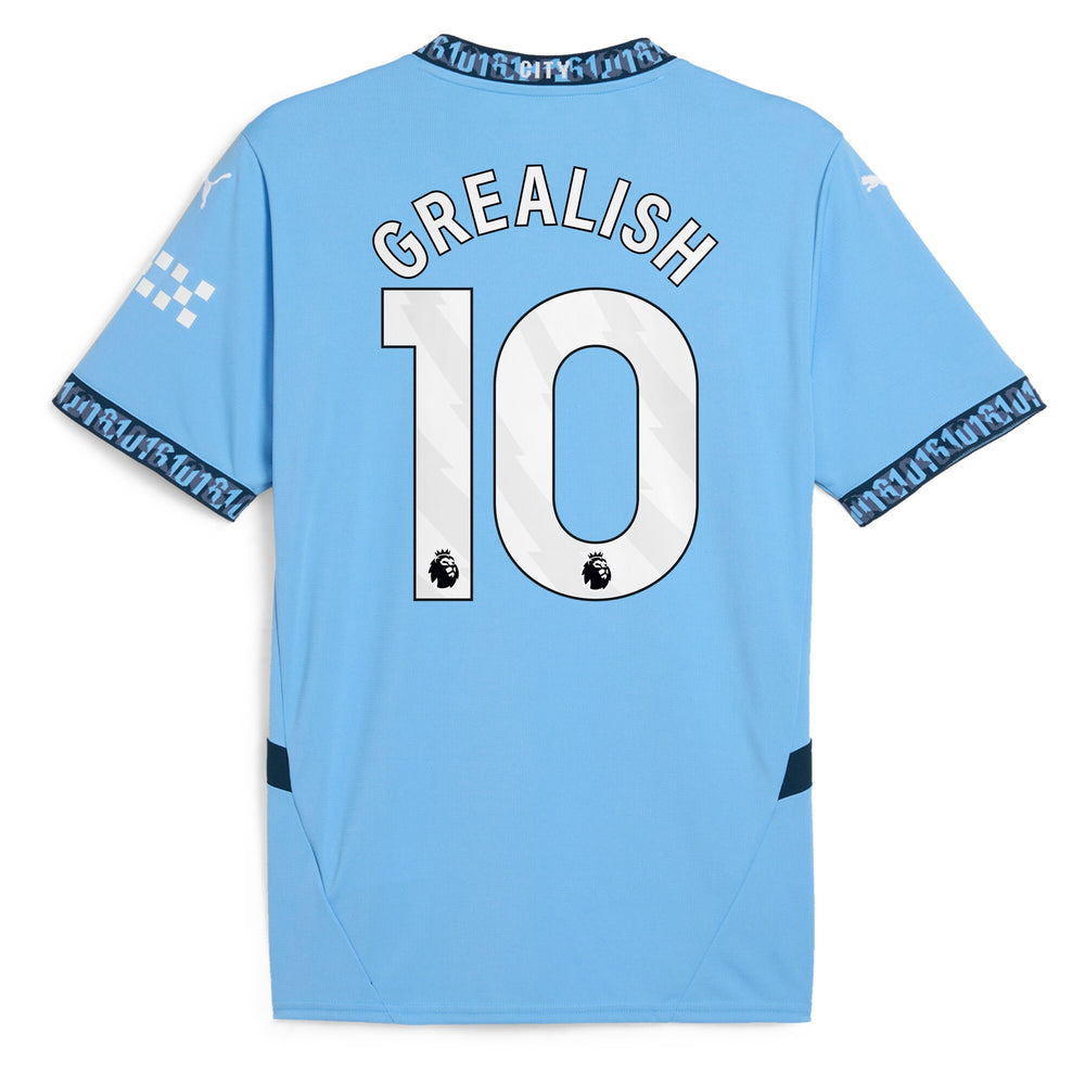 Jack Grealish Manchester City Puma 2024/25 Home Replica Player Jersey - 1