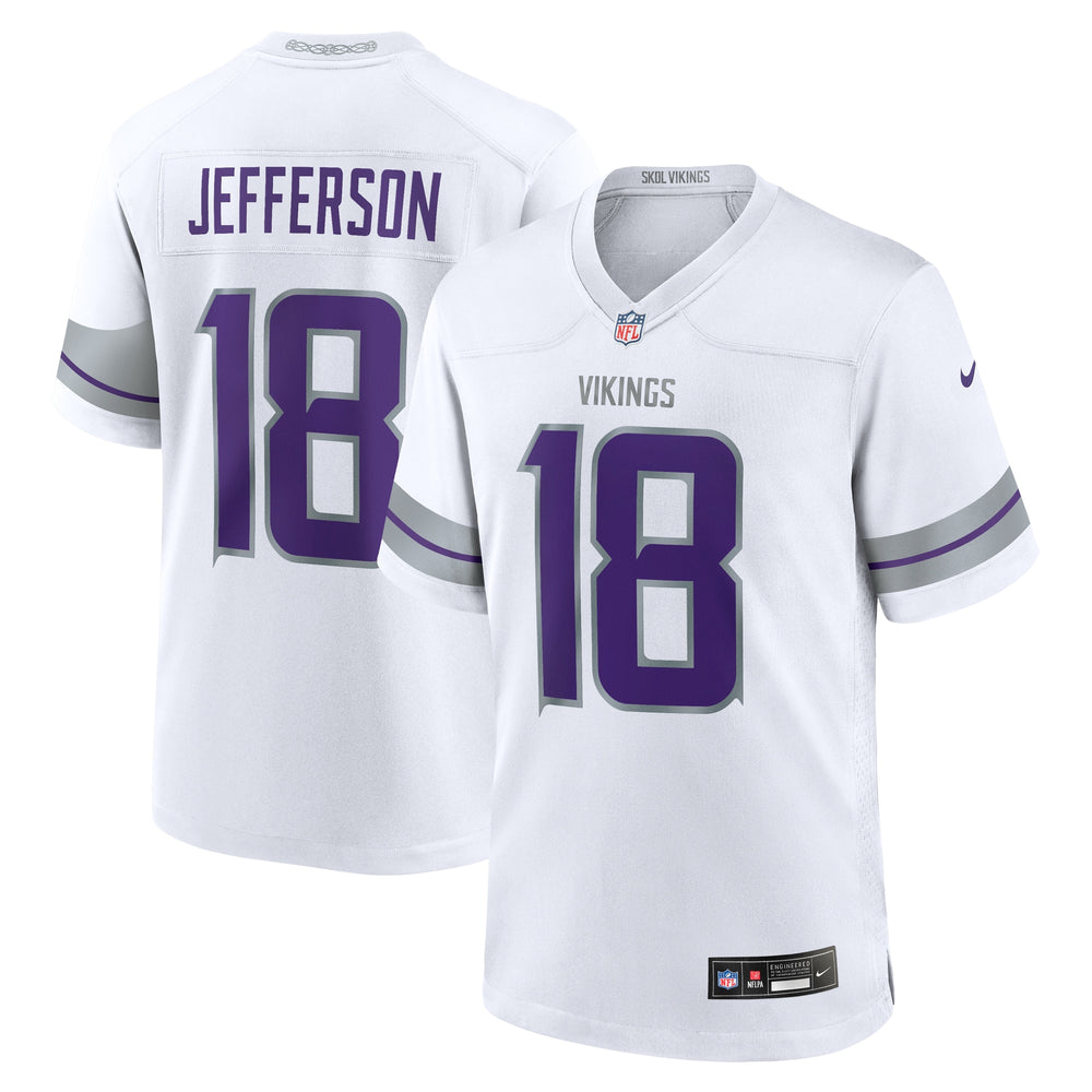 Justin Jefferson Minnesota Vikings Nike Alternate Game Player Jersey - 1