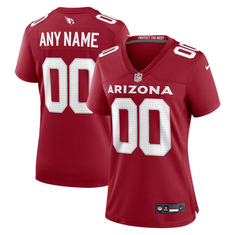 Arizona Cardinals Nike Women's Custom Game Jersey - 1