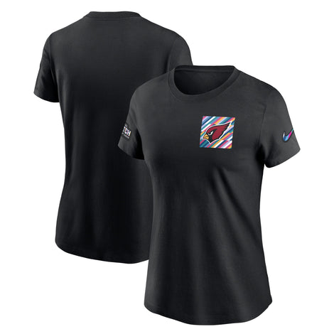 Arizona Cardinals Nike Women's Crucial Catch Sideline Tri-Blend T-Shirt - 1