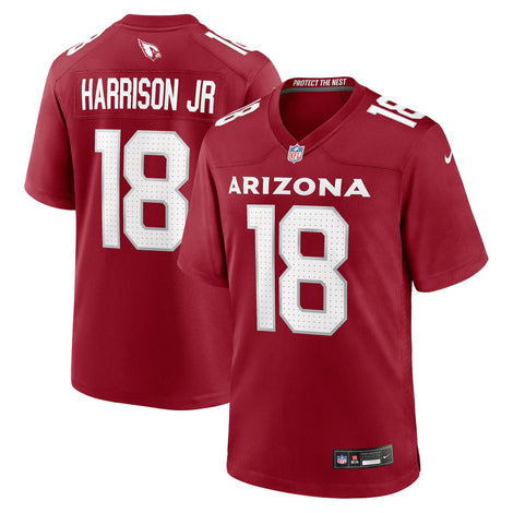 Marvin Harrison Jr. Arizona Cardinals Nike Player Game Jersey - 1