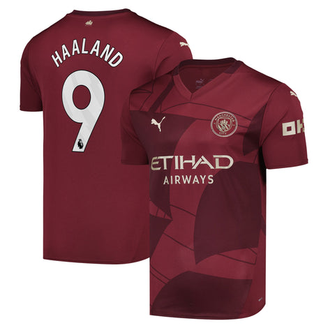 Erling Haaland Manchester City Puma 2024/25 Third Replica Player Jersey - 1