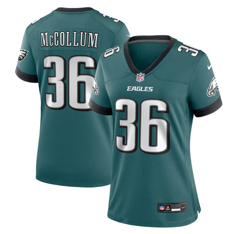 Tristin McCollum Philadelphia Eagles Nike Women's Team Game Jersey - 1
