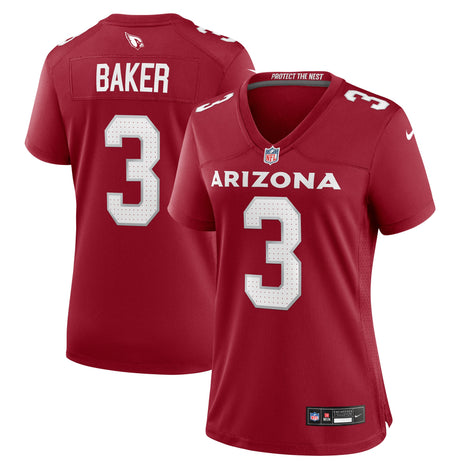Budda Baker Arizona Cardinals Nike Women's Team Game Jersey - 1