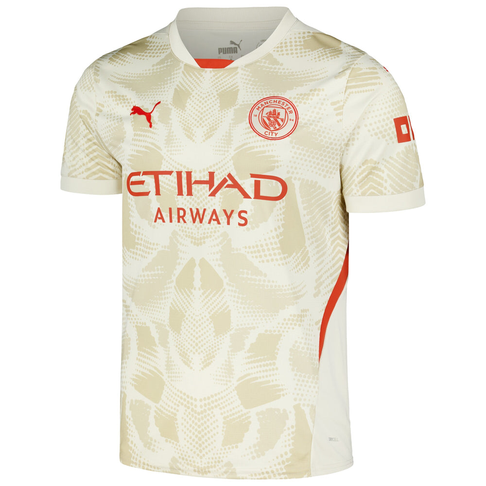 Manchester City Puma 2024/25 Replica Short Sleeve Goalkeeper Jersey - 1