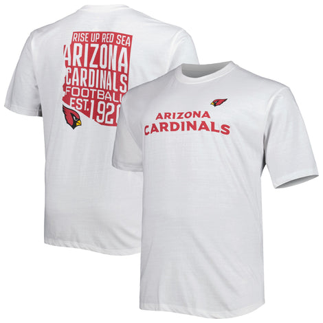 Arizona Cardinals Fanatics Big & Tall Hometown Collection Hot Shot T-Shirt - 1