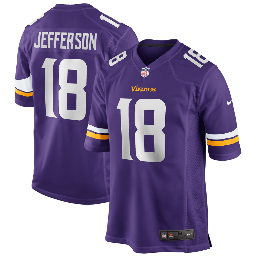 Justin Jefferson Minnesota Vikings Nike Player Game Jersey - 1
