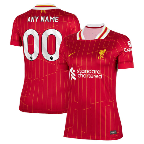 Liverpool Nike Women's 2024/25 Home Custom Jersey - 1