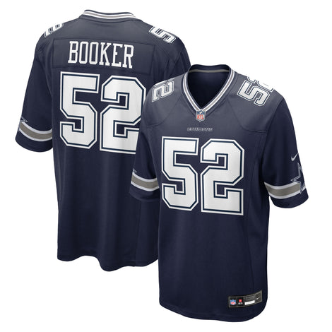 Tyler Booker Dallas Cowboys Nike 2025 NFL Draft First Round Pick Game Jersey - 1