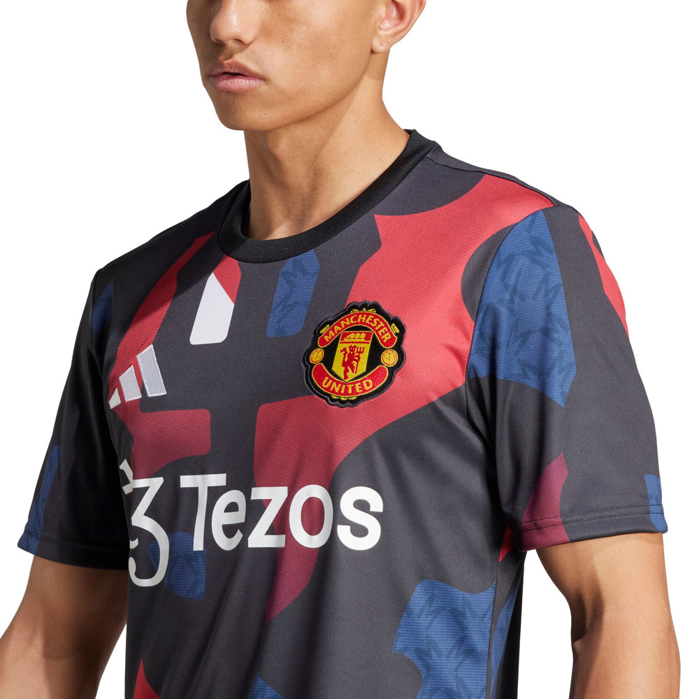 Manchester United adidas 2024/25 Pre-Match Top - 1