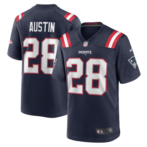 Alex Austin New England Patriots Nike Game Jersey - 1