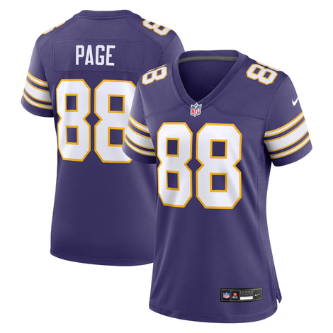 Alan Page Minnesota Vikings Nike Women's Classic Retired Player Jersey - 1